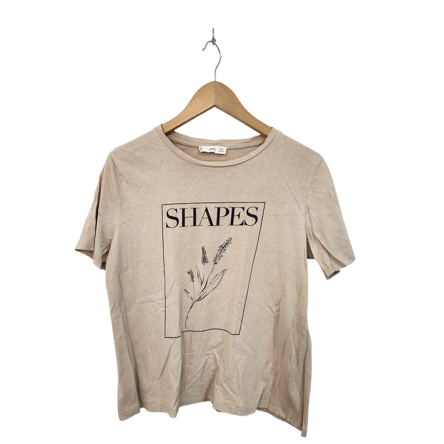 MANGO חולצה קצרה לאישה מידה L