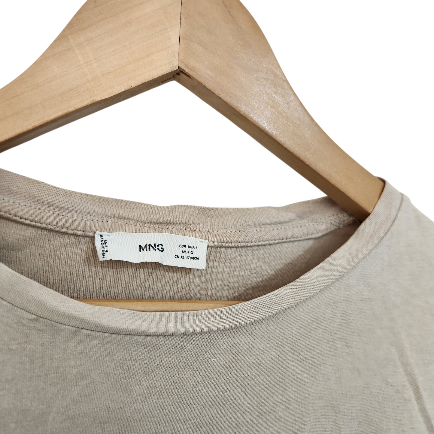 MANGO חולצה קצרה לאישה מידה L