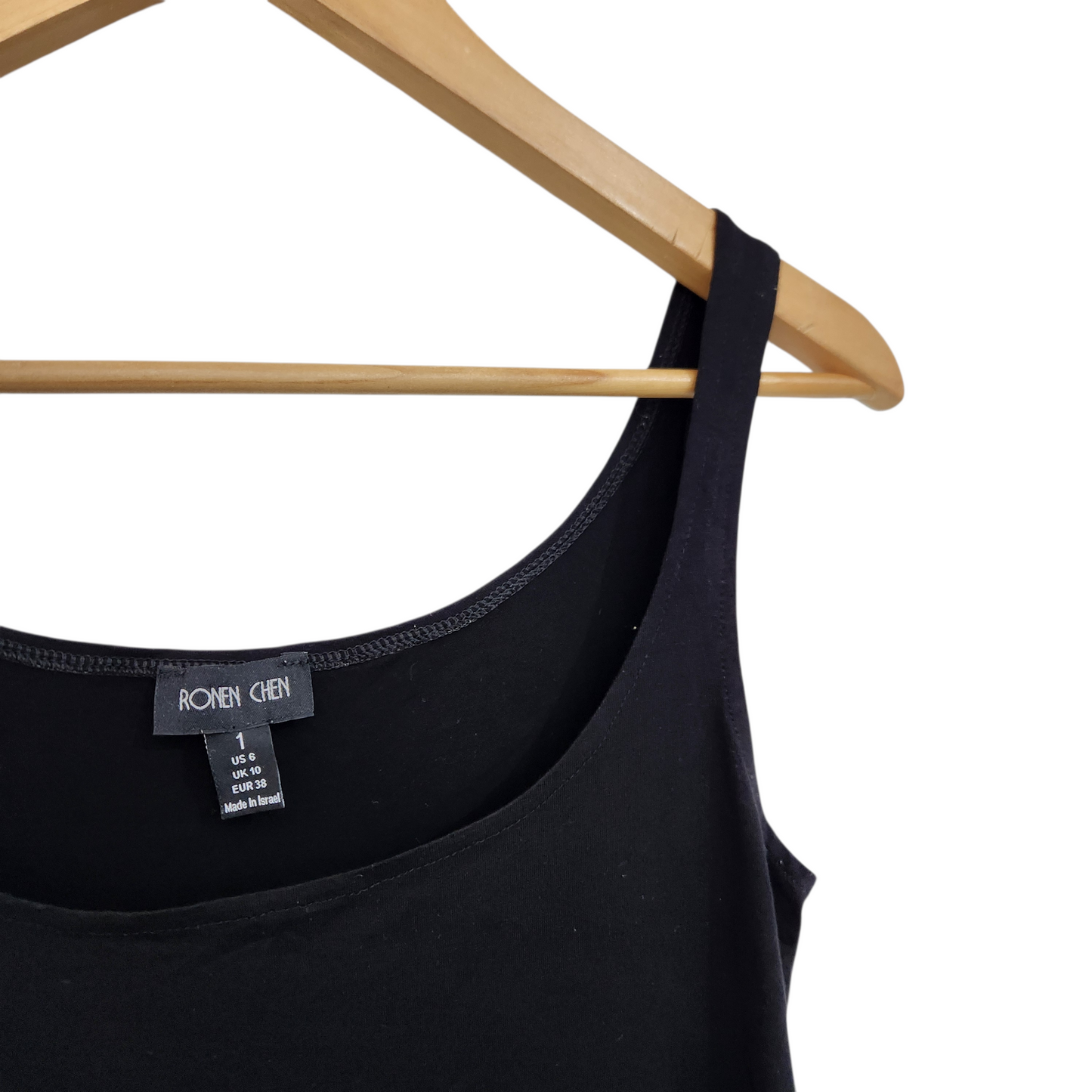 RONEN CHEN שמלה שחורה לאישה מידה 1