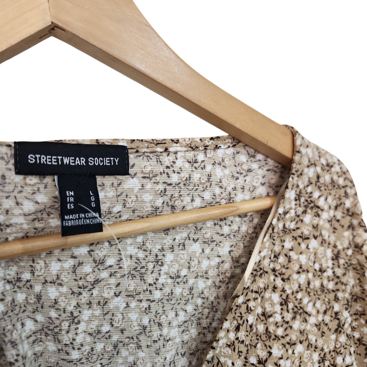 STREETWEAR SOCIETY שמלה ארוכה פרחונית לאישה מידה L