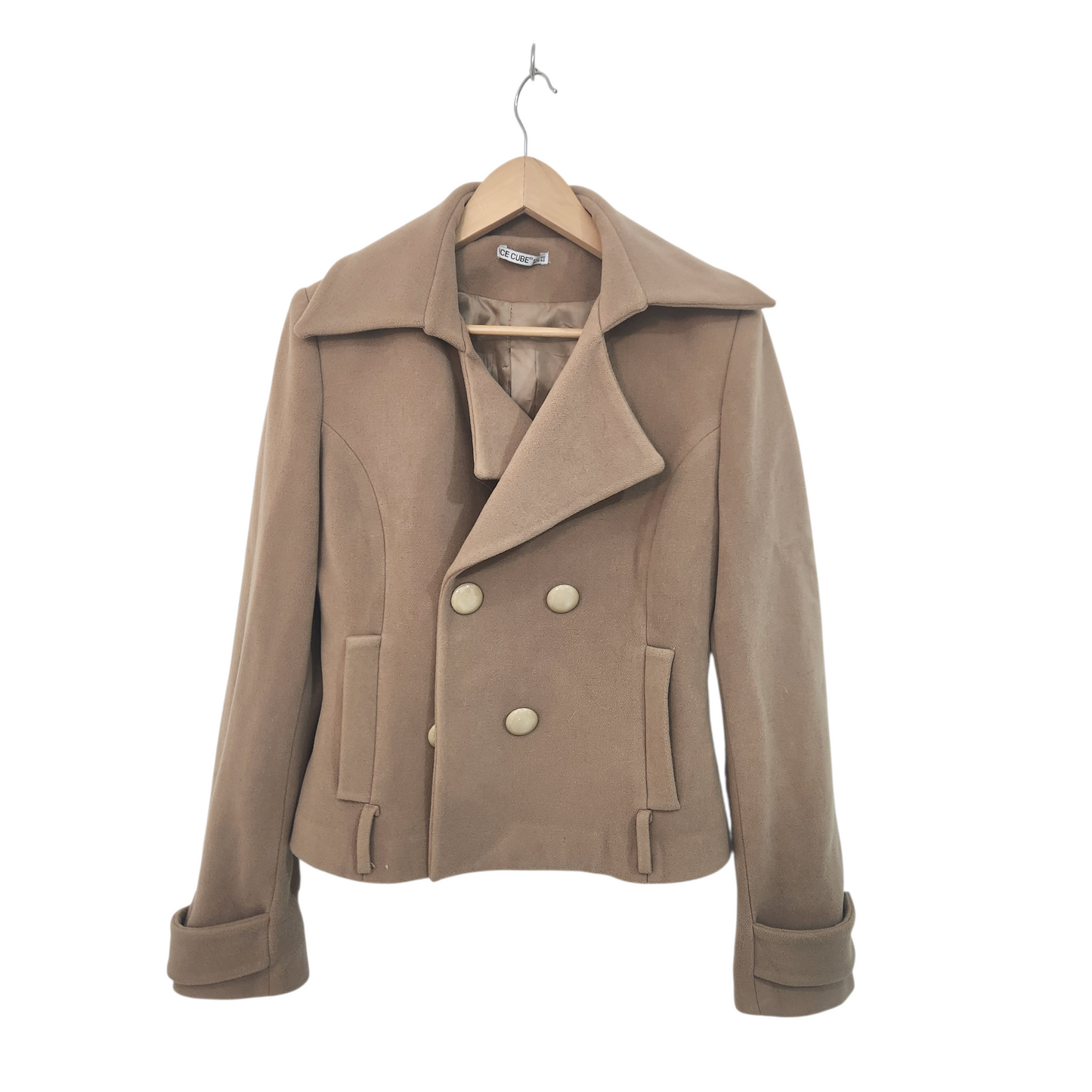 ICE CUBE ג'קט חום לאישה מידה 40