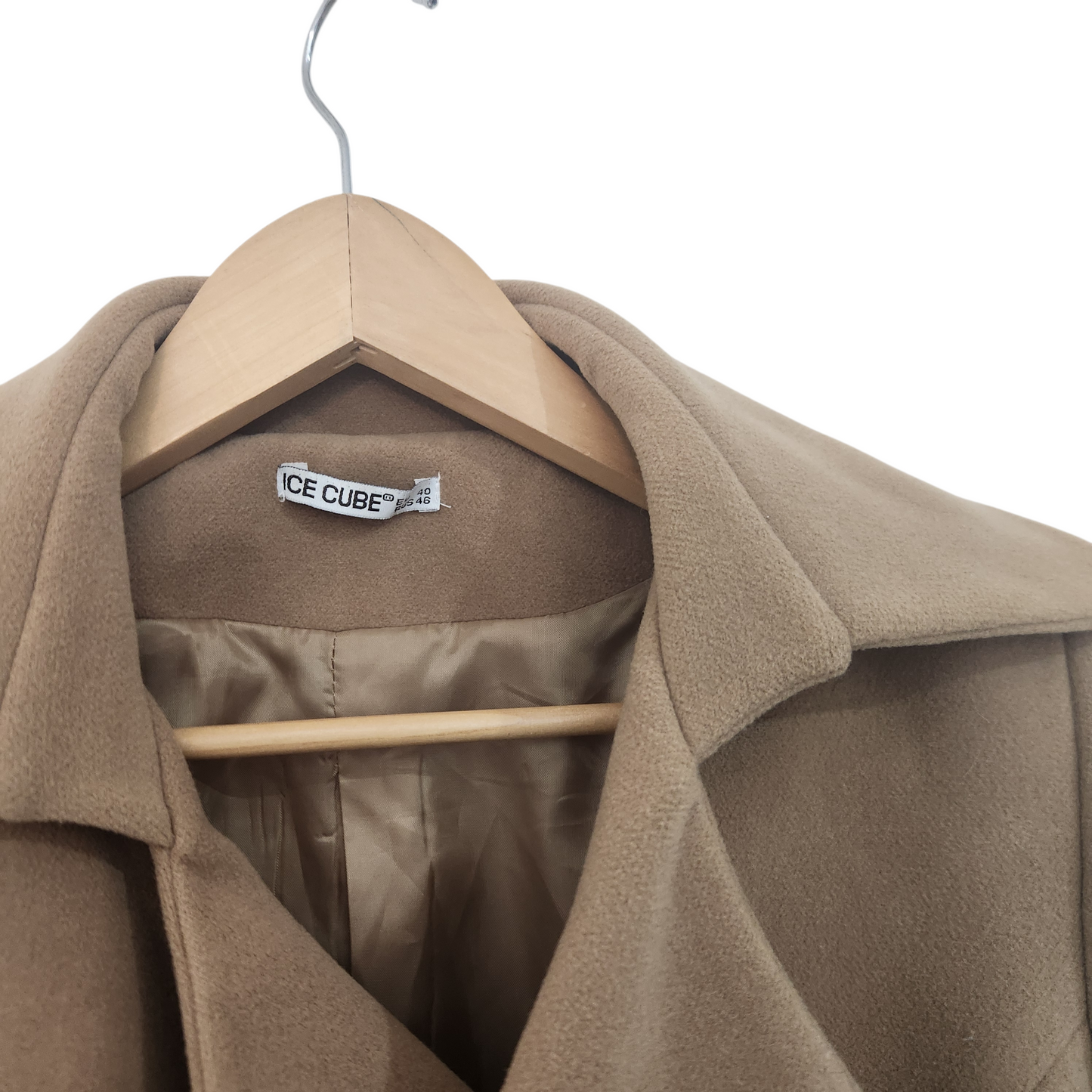 ICE CUBE ג'קט חום לאישה מידה 40