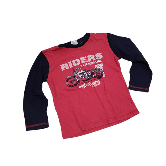 חולצה ארוכה דקה לילדים גיל 6