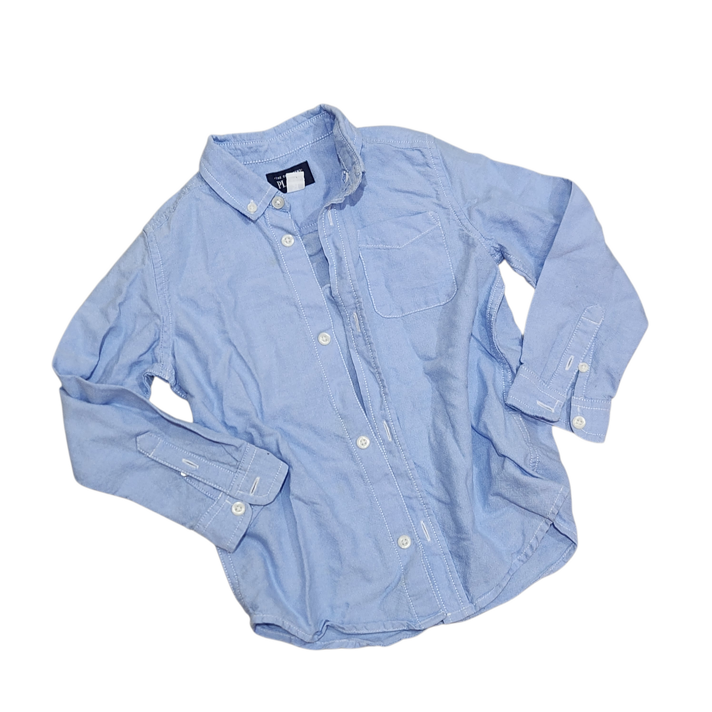 PLACE חולצה ארוכה מכופתרת לילדים גיל 5