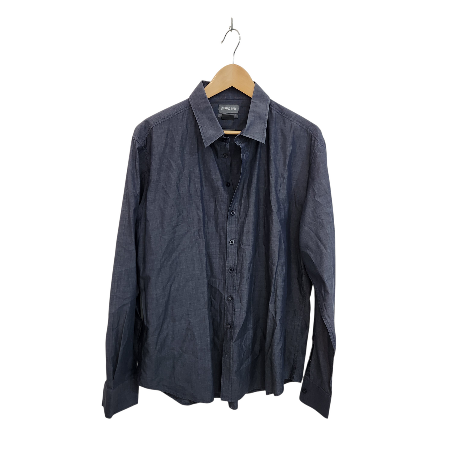 VASTRO MAN חולצה מכופתרת לגבר מידה XXL2