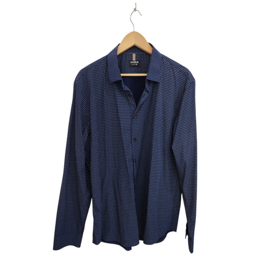 BAGIR חולצה מכופתרת לגבר מידה XXL2