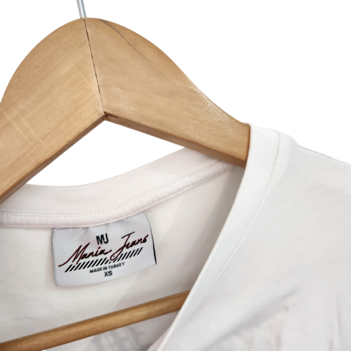 MANIA JEANS חולצה קצרה לגבר מידה XS