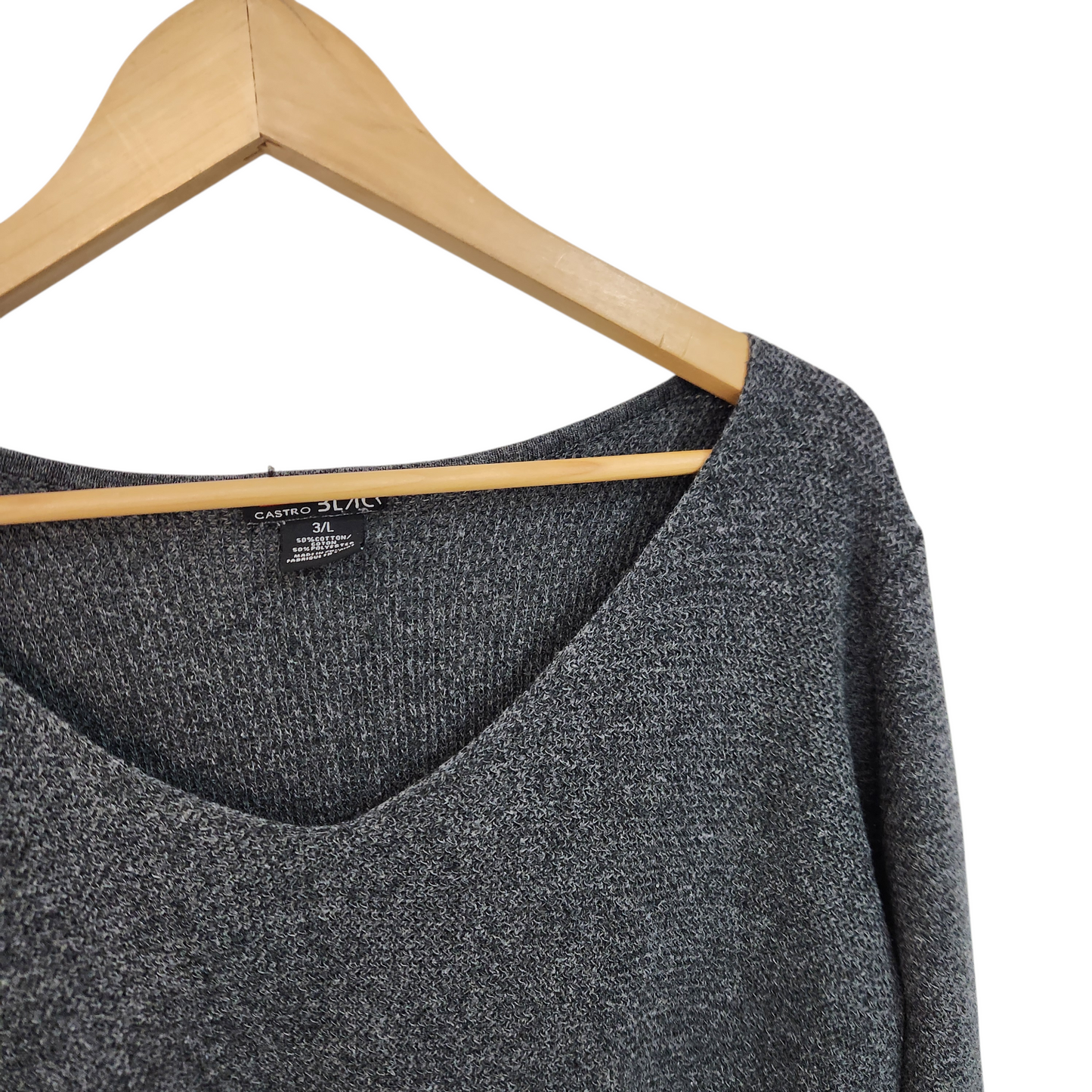 CASTRO חולצת סריג לאישה מידה L