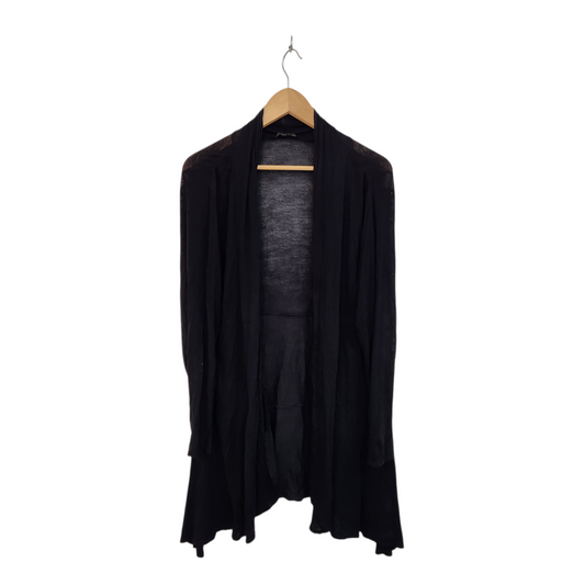 קרדיגן שחור דק | לאישה מידה XL