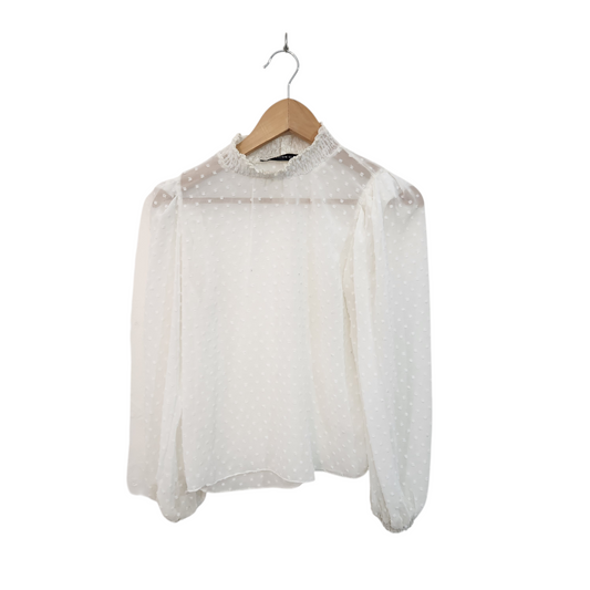 FASHION CLUB חולצה דקה שקופה לאישה מידה S/M