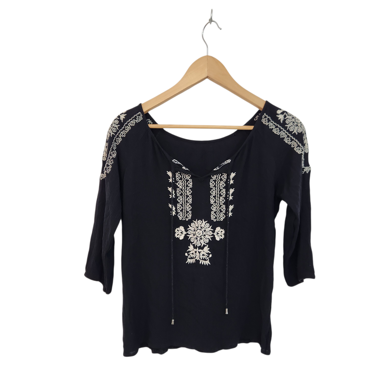 חולצה ארוכה דקה לאישה מידה M