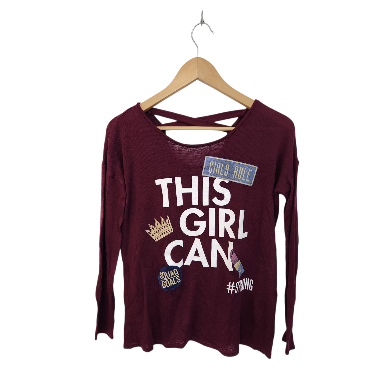 PLACE חולצה ארוכה לילדות גיל 14