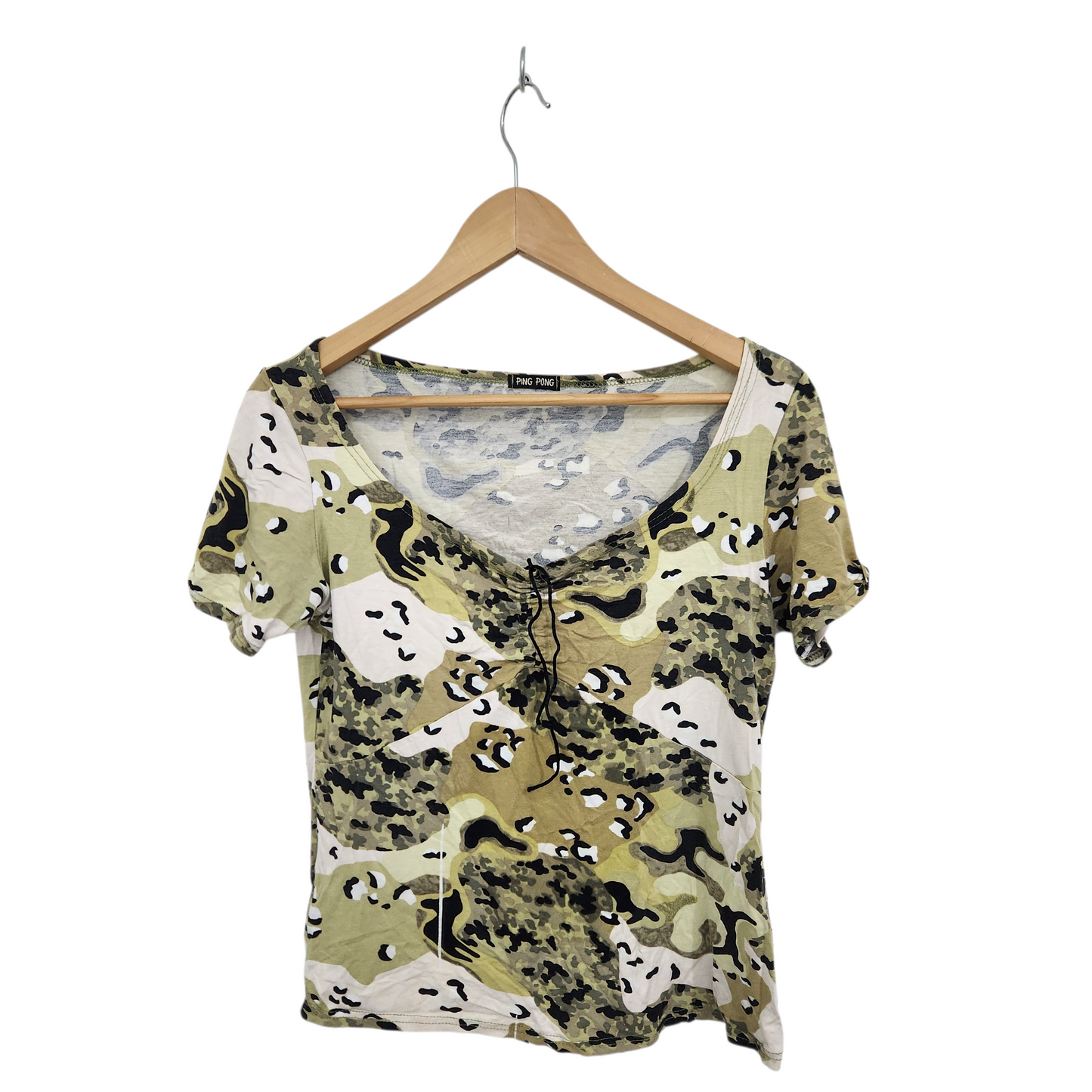 PING PONG חולצה קצרה לאישה מידה XL