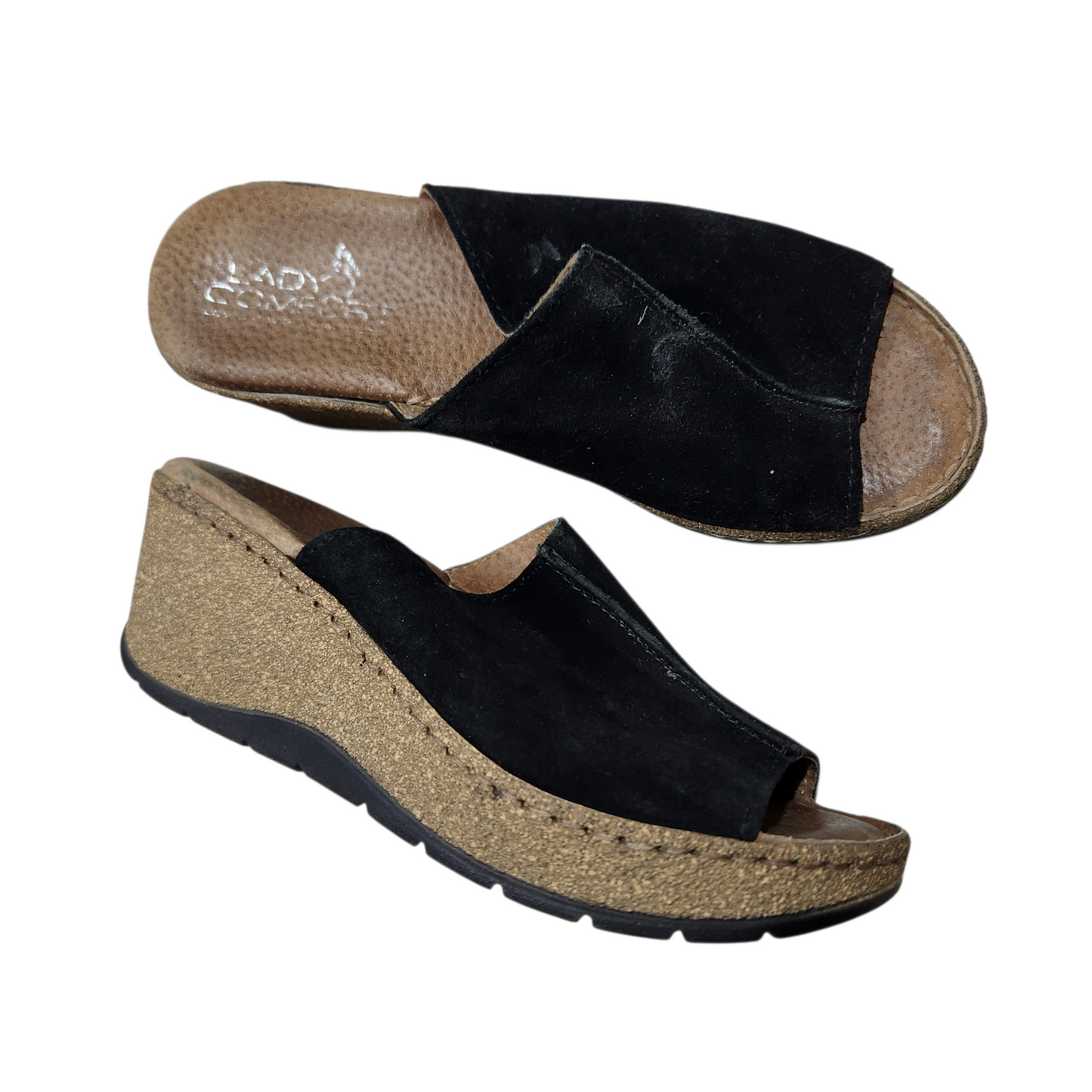 lady comfort נעלי פלטפורמה נשים מידה 36