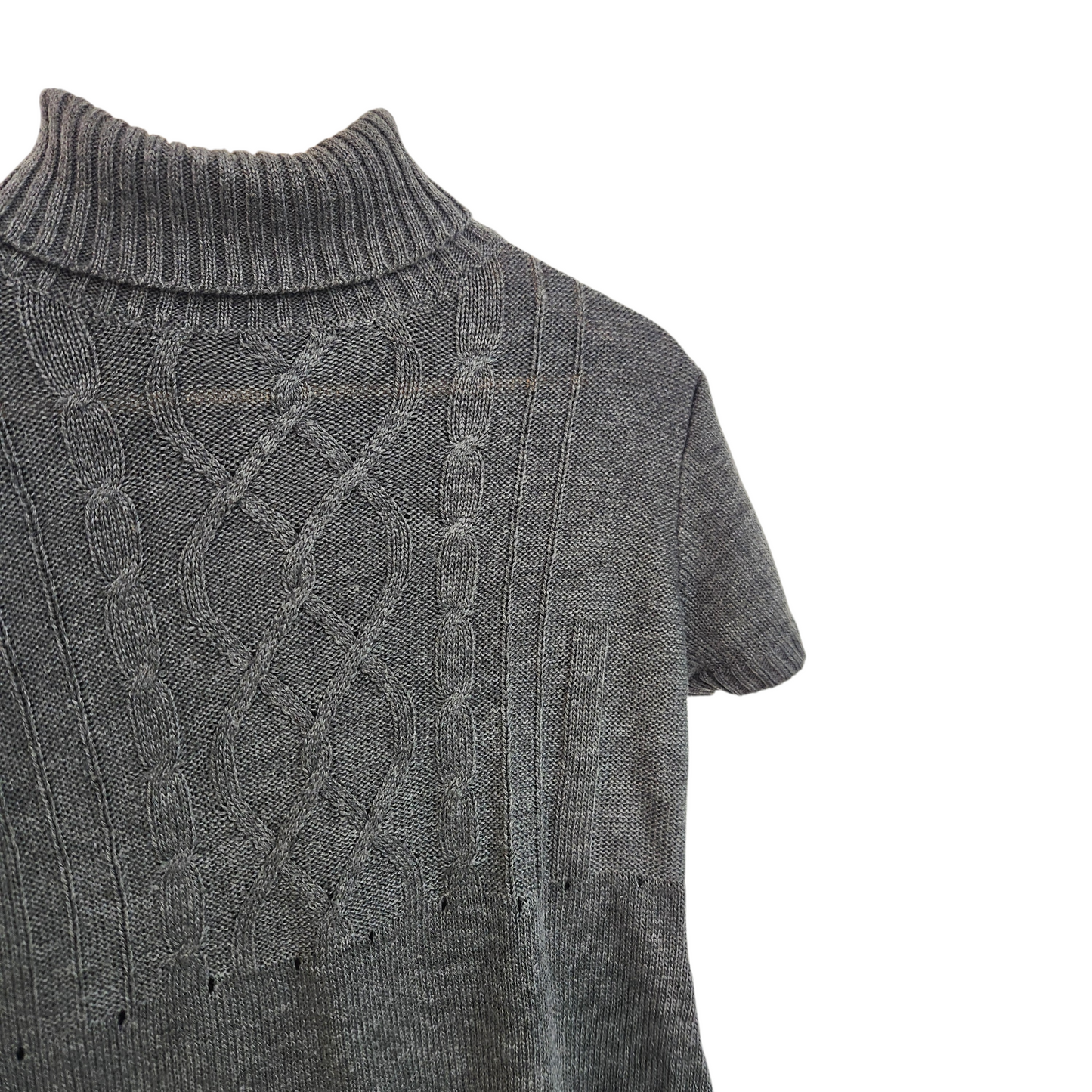 TAMNOON שמלת סריג קצרה לאישה מידה L