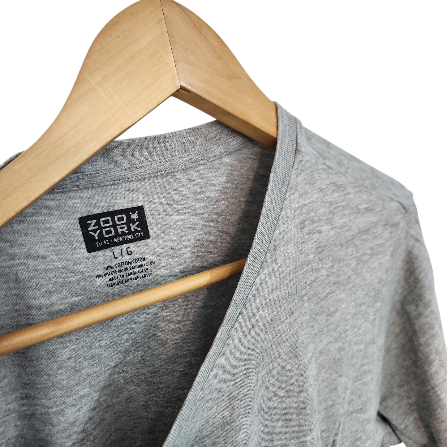 ZOO YORK חולצה קצרה לגבר מידה L