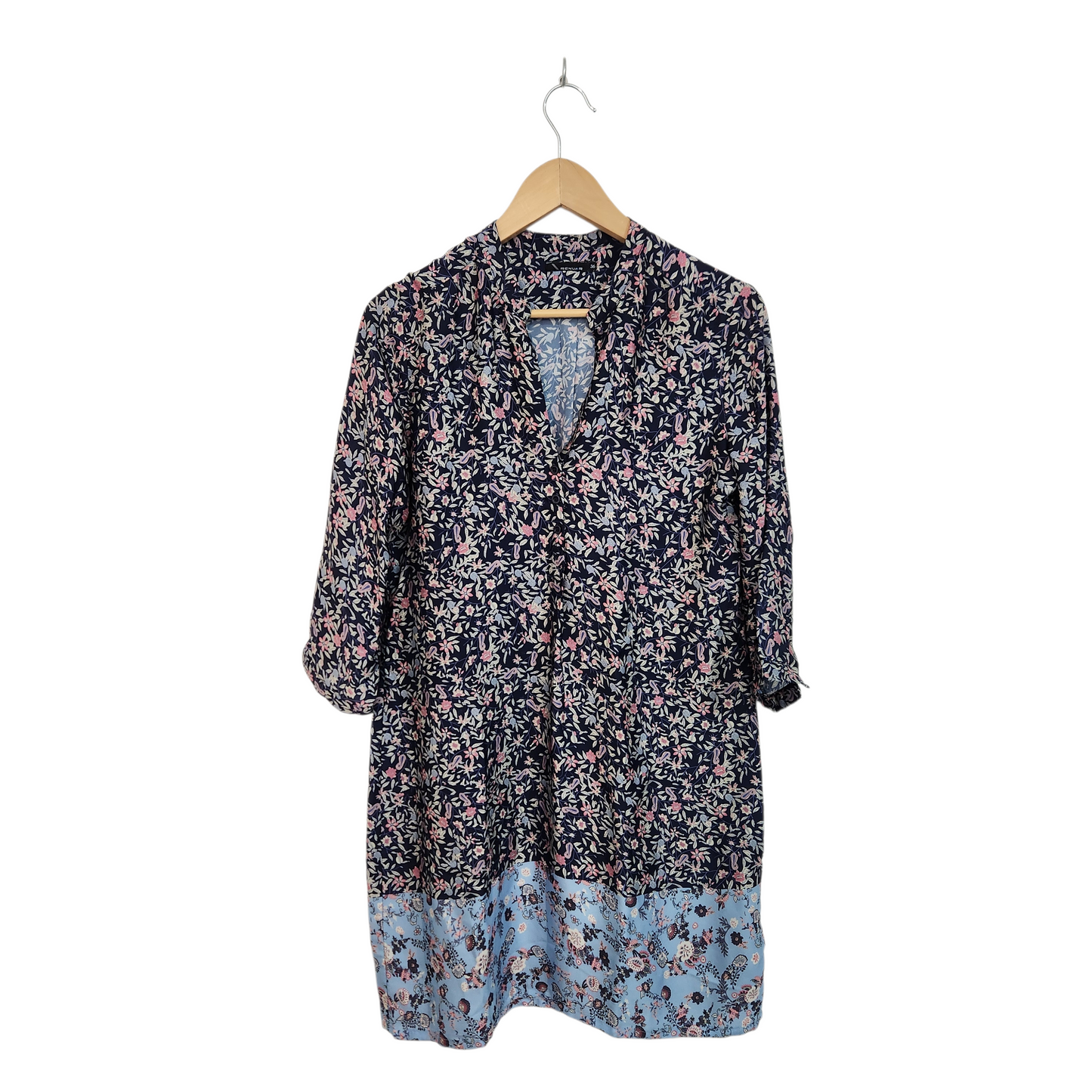 RENUAR שמלה אתנית דקה לאישה מידה 36