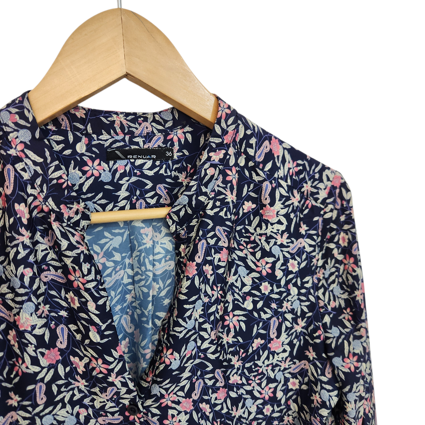 RENUAR שמלה אתנית דקה לאישה מידה 36