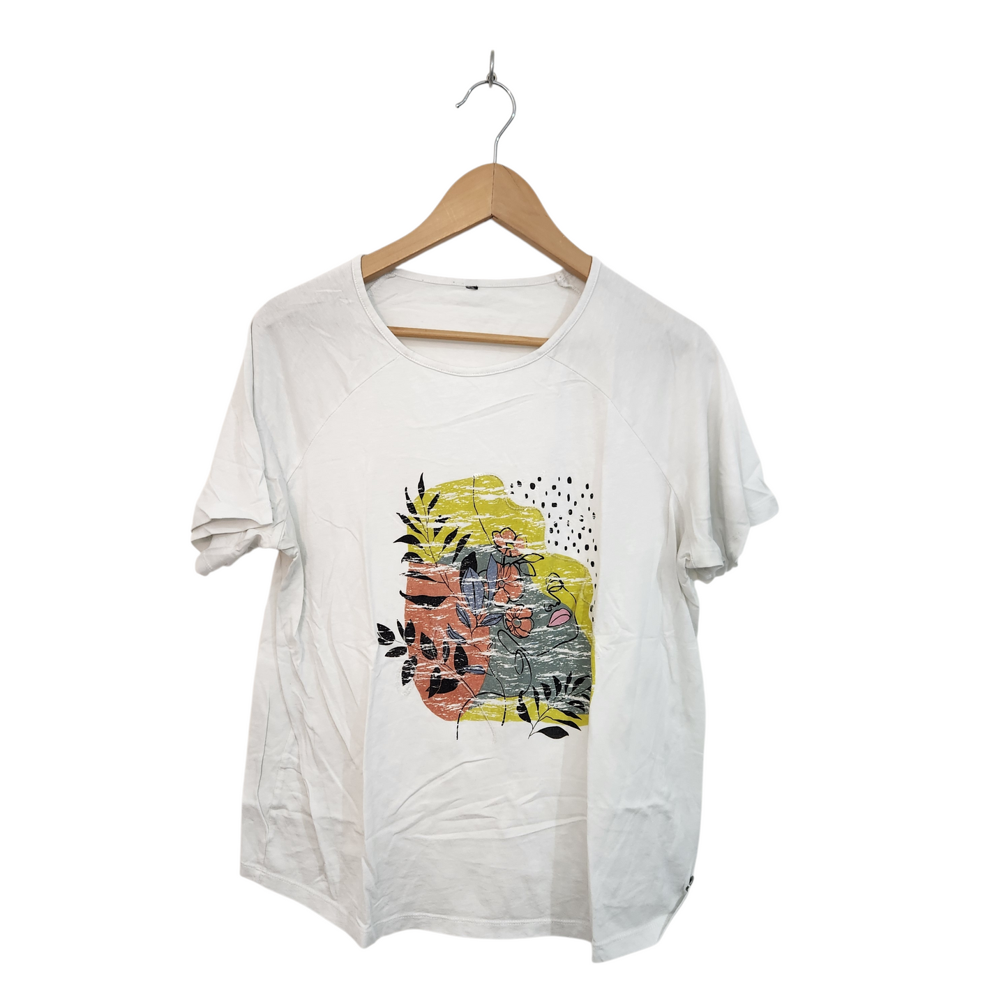 חולצה קצרה לאישה מידה XL