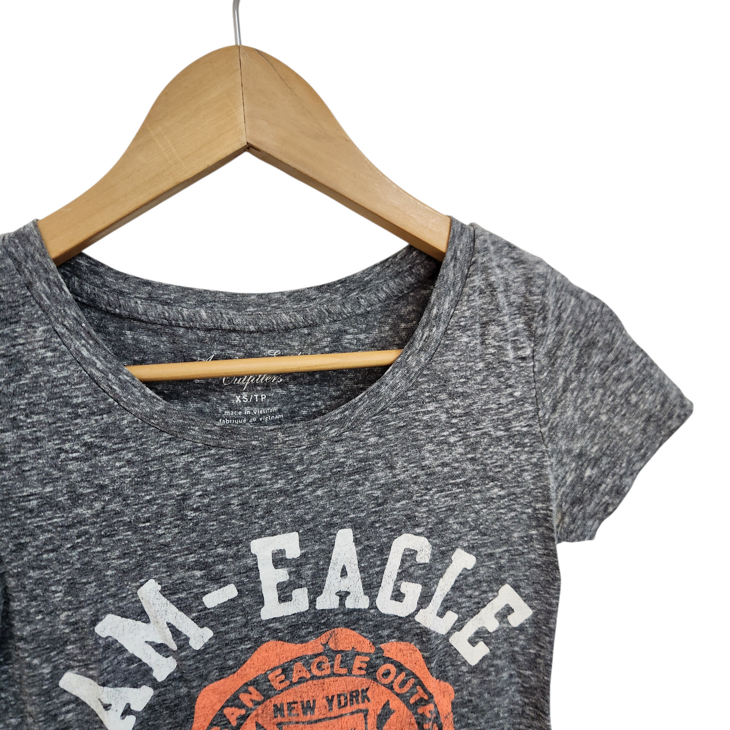 AMERICAN EAGKE חולצה קצרה לאישה מדיה XS