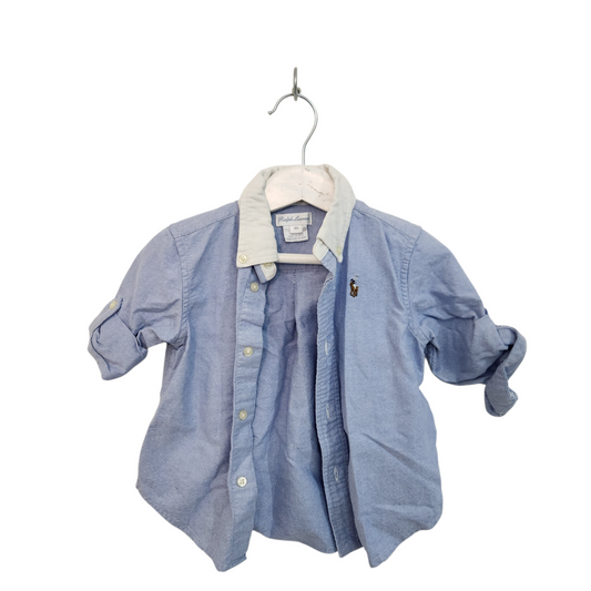 RALPH LAUREN חולצה מכופתרת לתינוקות גיל 18 חודשים