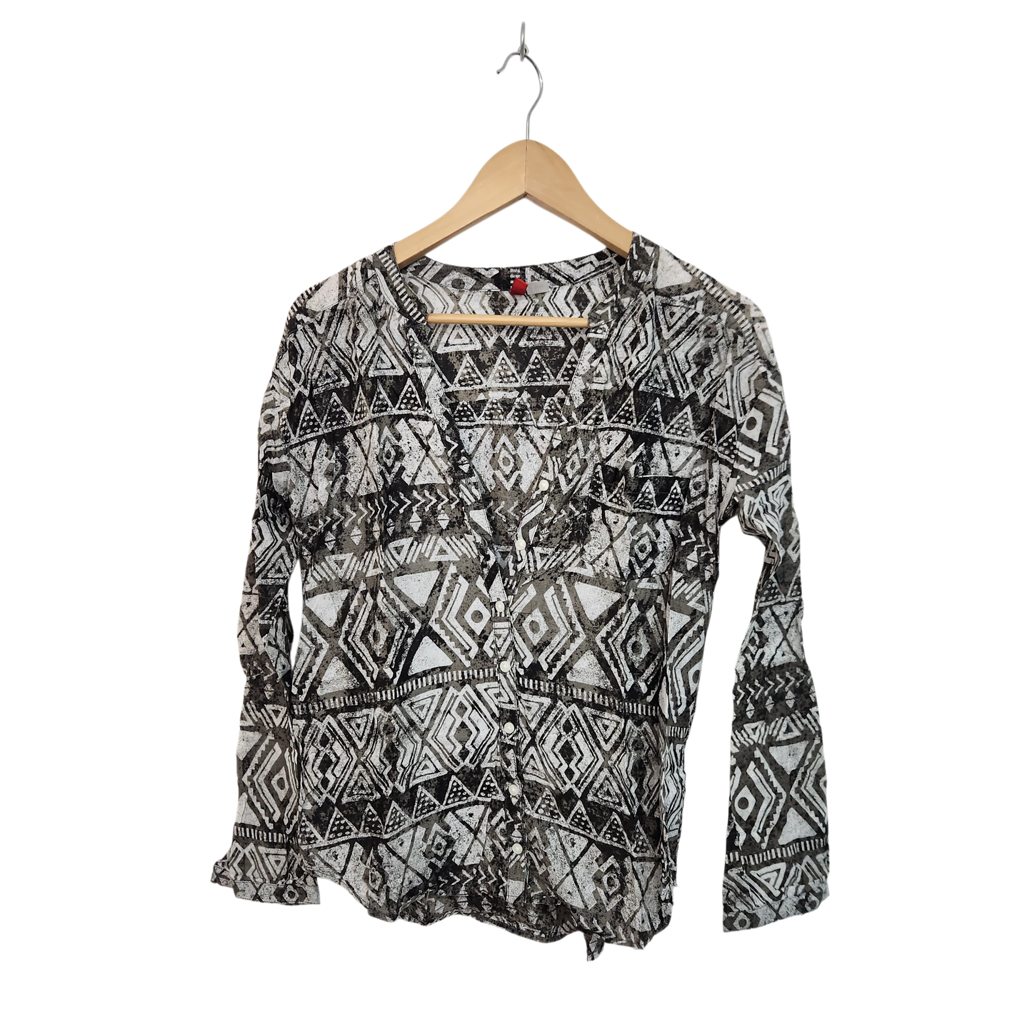 H&M חולצה ארוכה דקה לאישה מידה 32