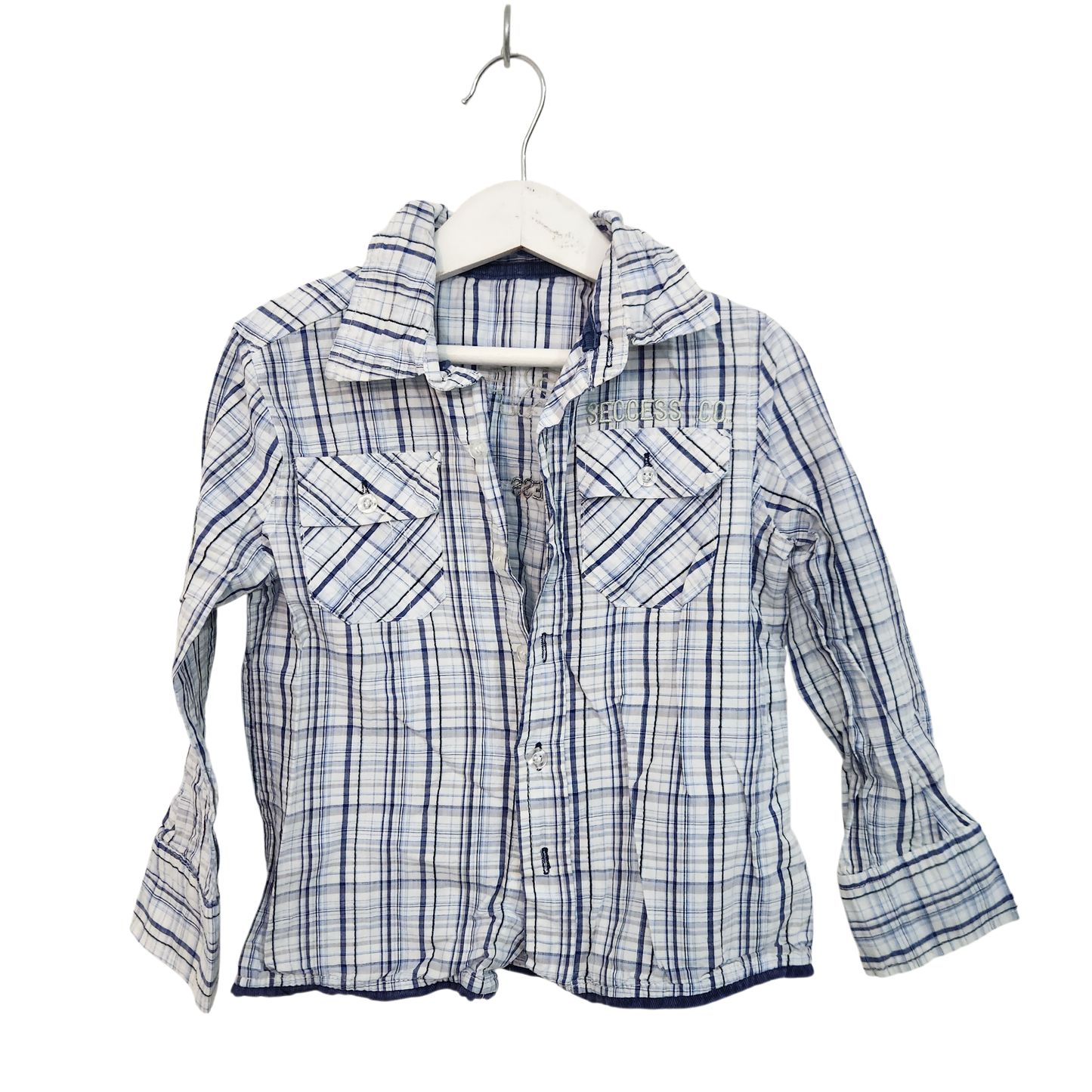 SECCESS חולצה מכופתרת לילדים גיל 4