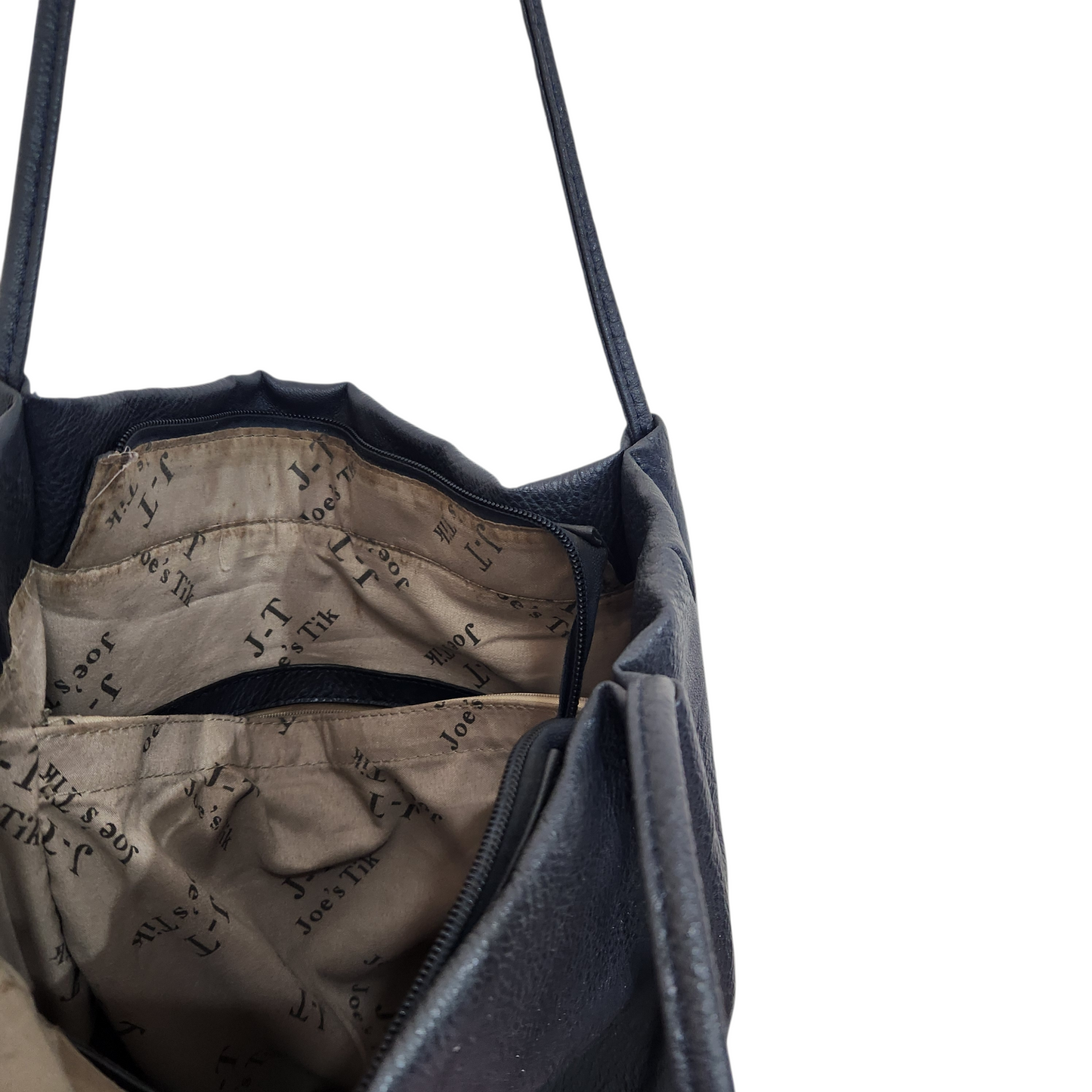 J-T JOE'S TIK תיק צד גדול עור