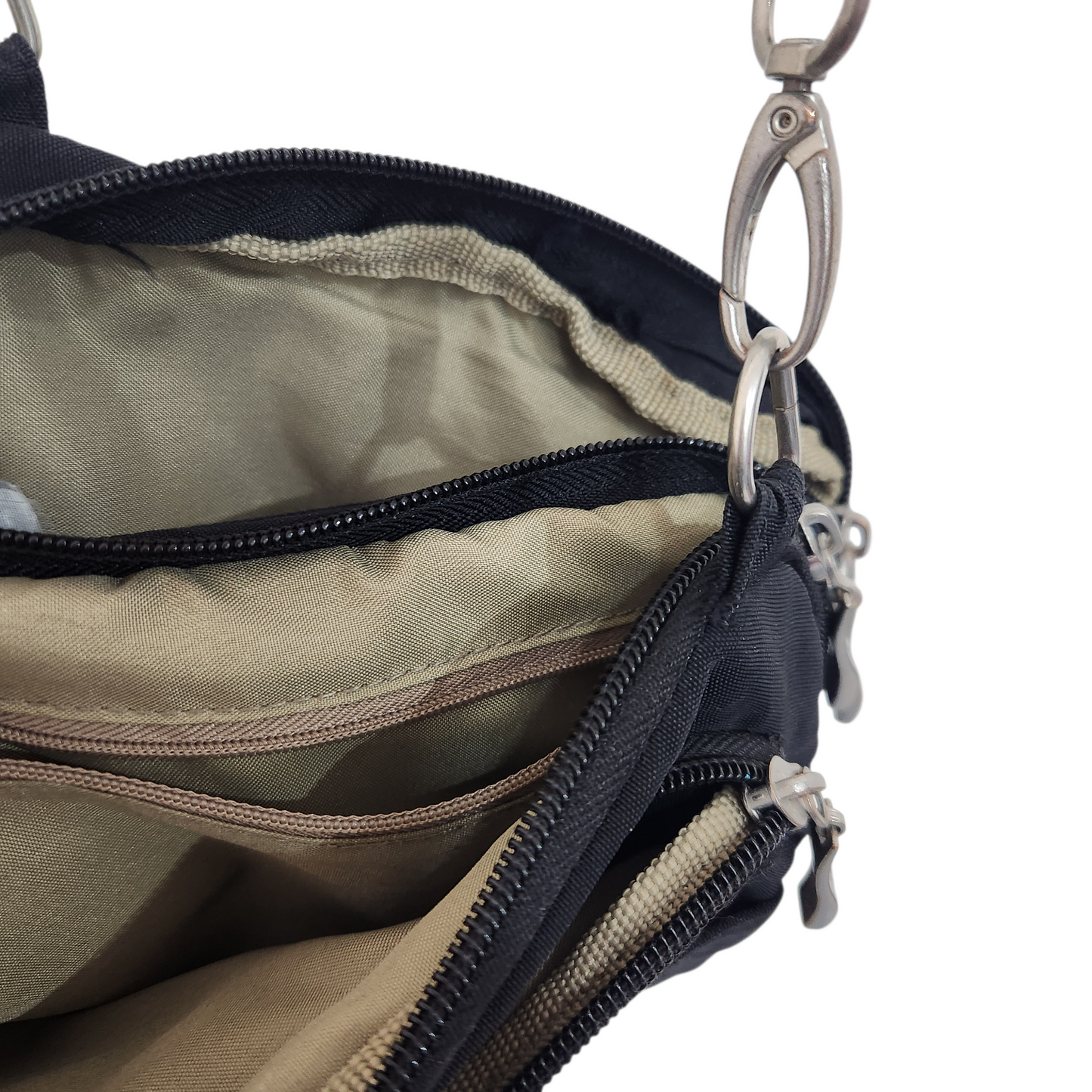 BAGGALLINI תיק צד קטן 3 תאים