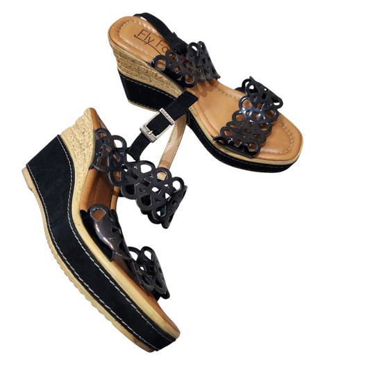 FLY FOOT נעלי פלטפורמה לאישה מידה 35