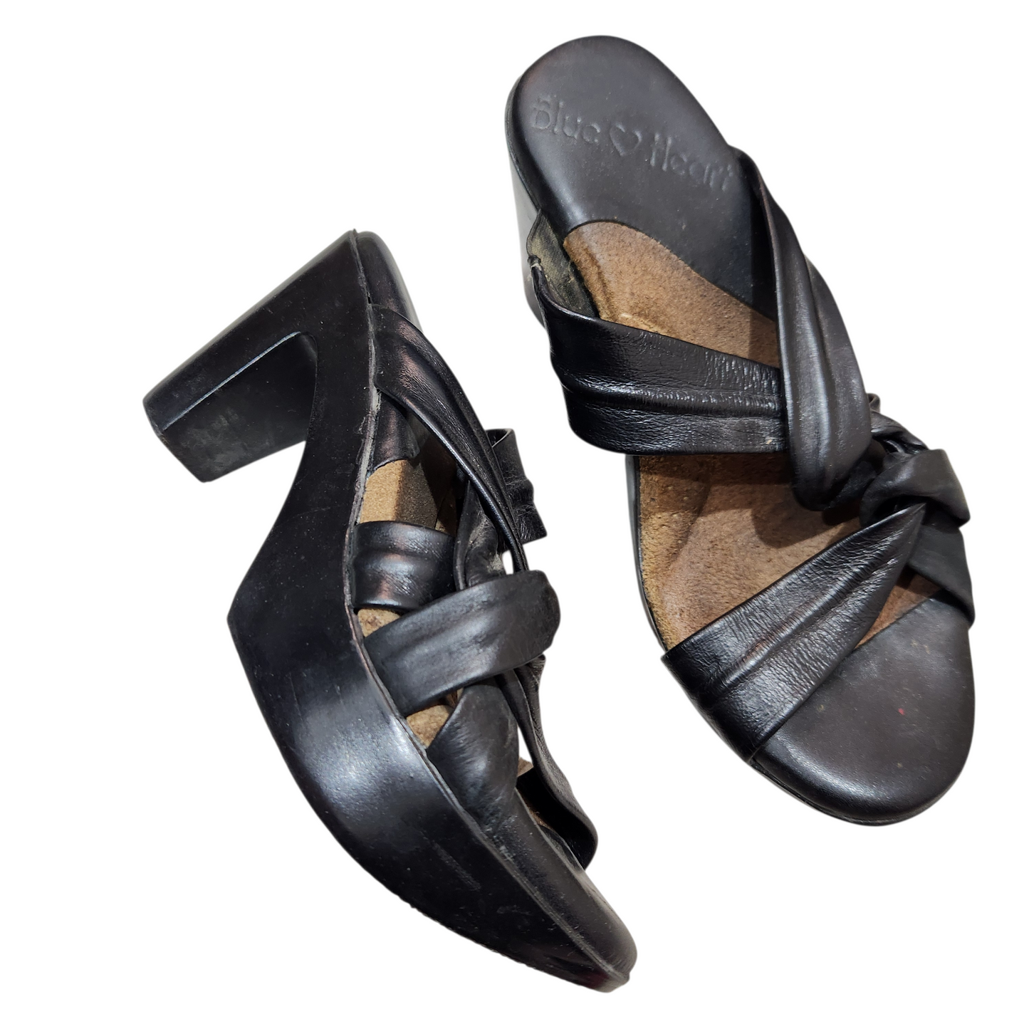 BLUE HEART נעלי עקב לאישה מידה 37