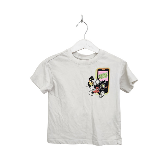 FOX | חולצה קצרה צבע לבן | לילדים גיל 2