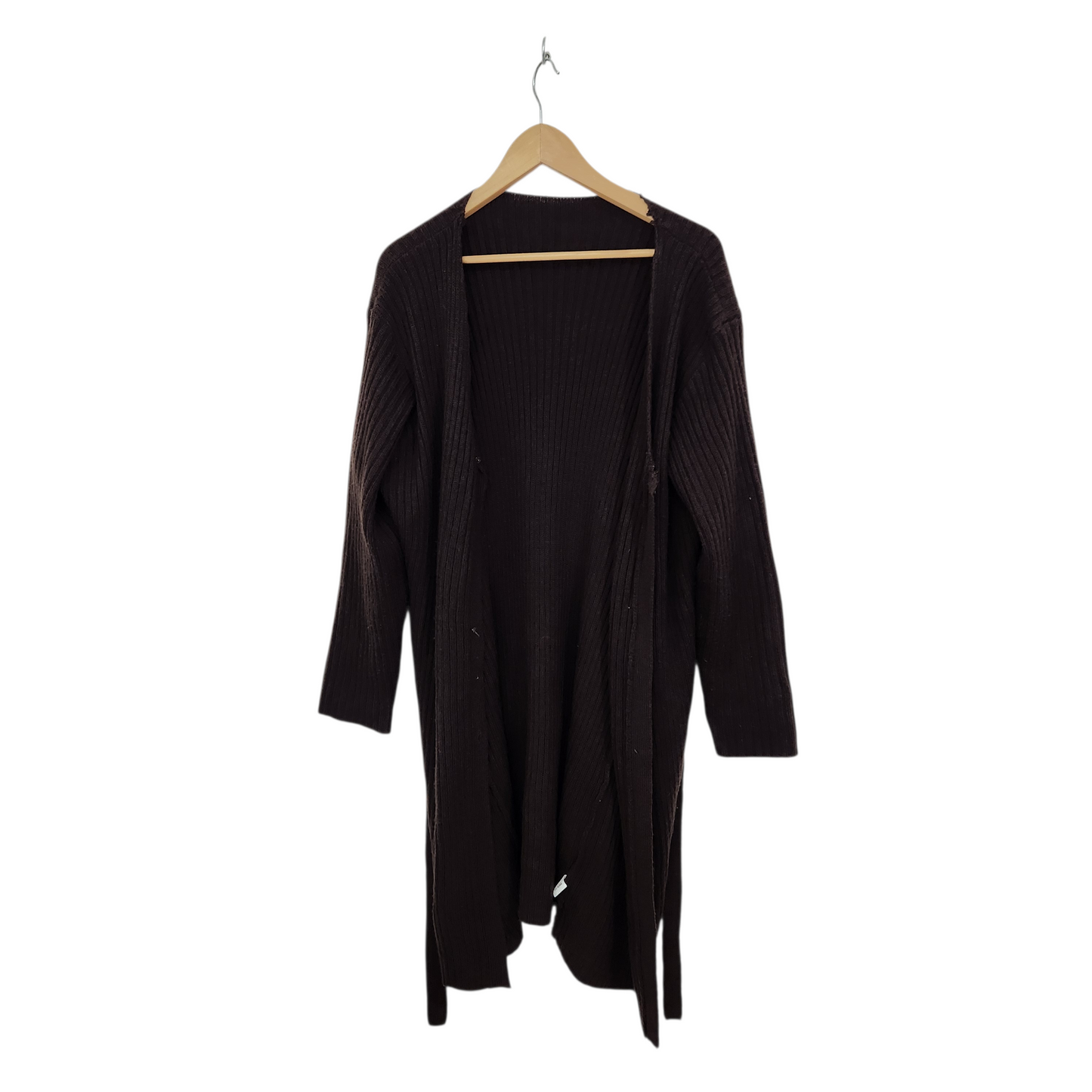 עליונית סריג צבע חום | לאישה מידה L