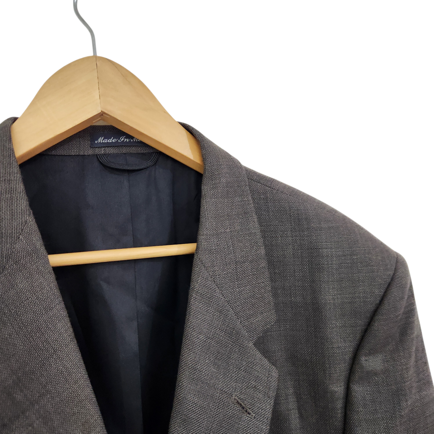 QUAILS | ג'קט / בלייזר גברים אפור קלאסי | מידה L