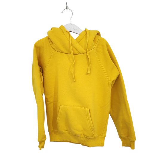 HOODIES | קפוצ'ון צבע צהוב לילדים | גיל 7-8