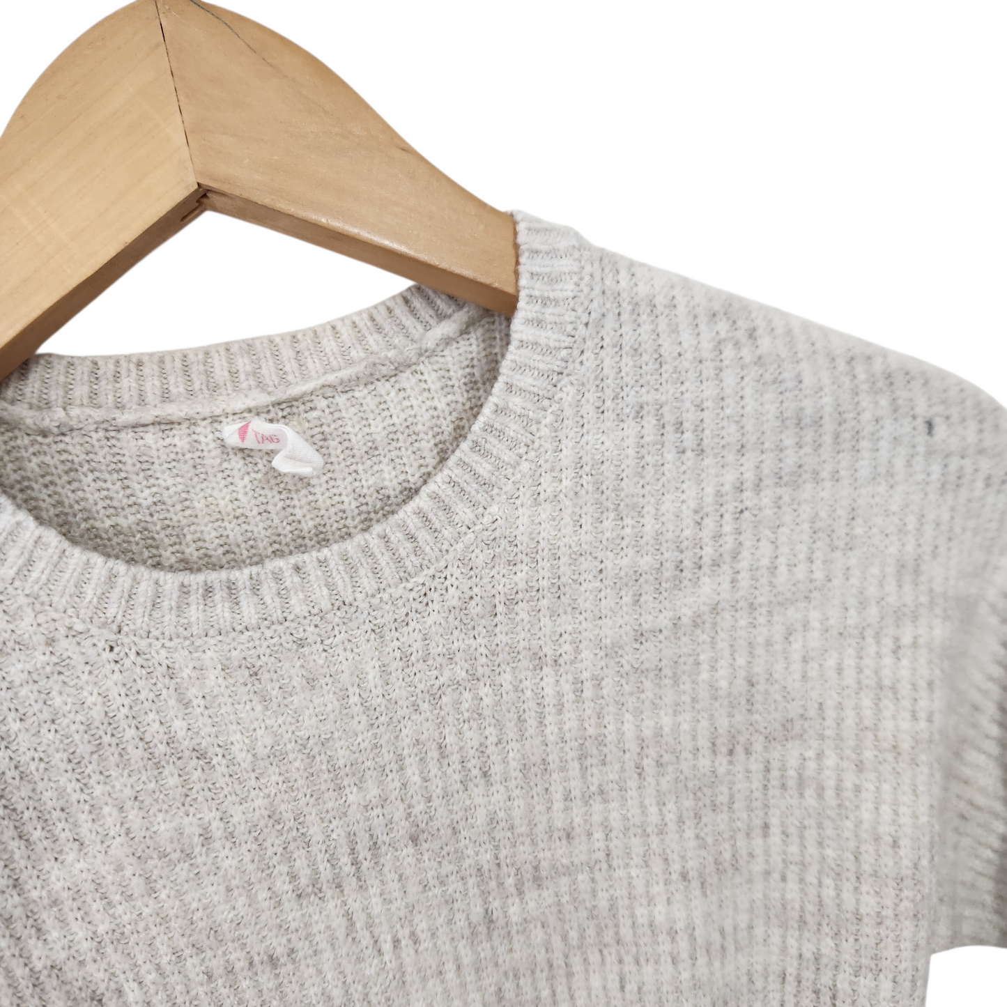 TAG | שמלת סריג צבע קרם | לילדות גיל 9-10