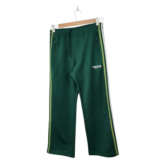 ADIDAS | מכנסיים ארוכים דקים צבע ירוק | לגבר מידה XS | מוכתמים