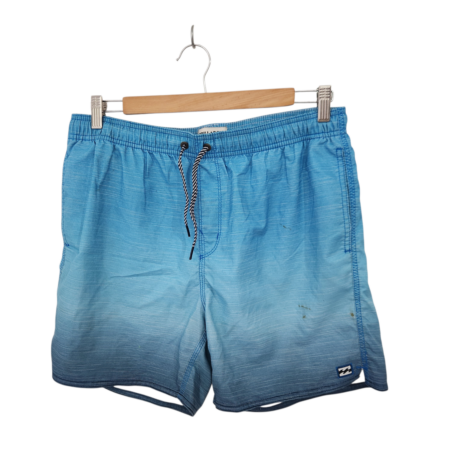 BILLABONG | בגד ים צבע תכלת | לגבר מידה 32 | מוכתם