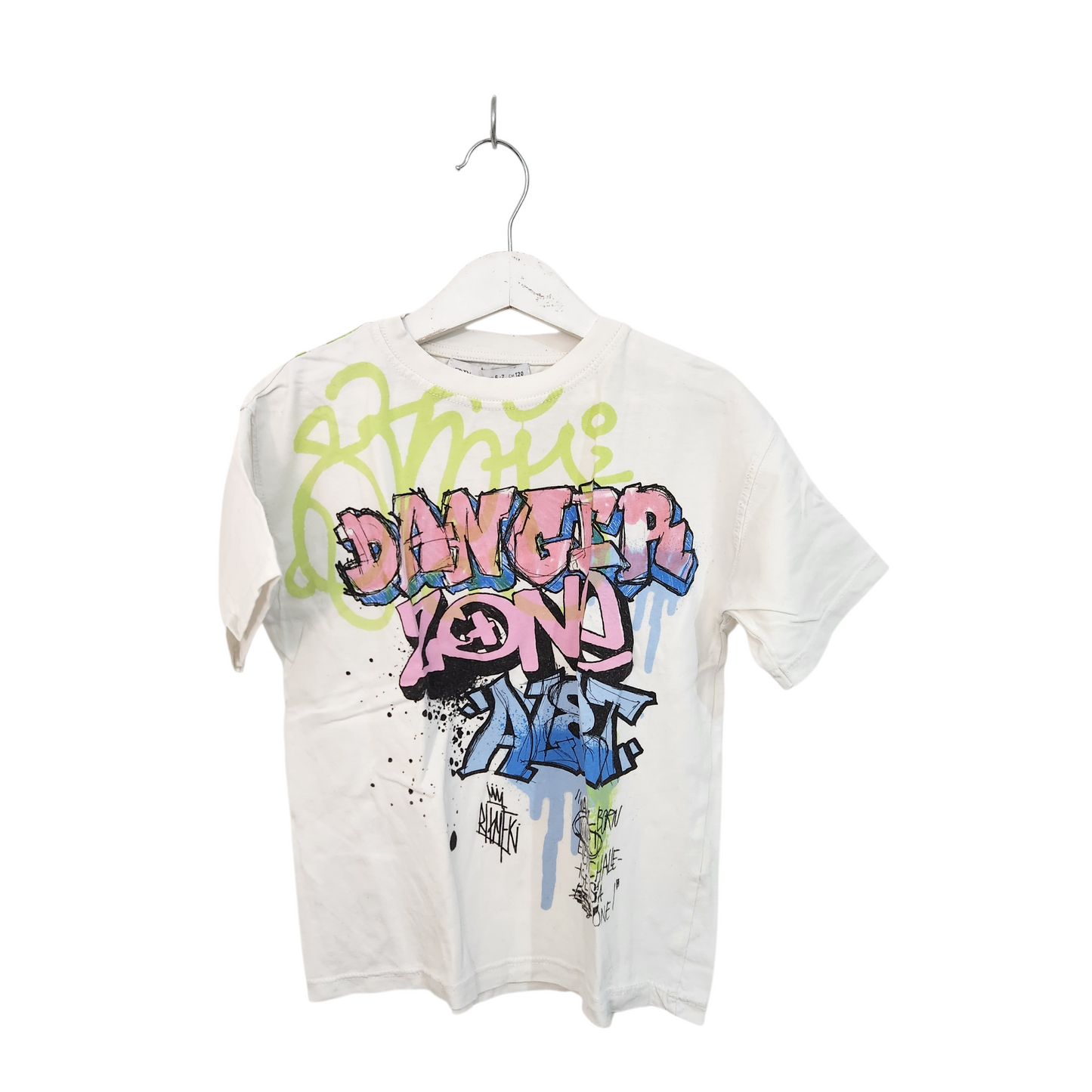 ZARA חולצה קצרה לילדים גיל 6-7