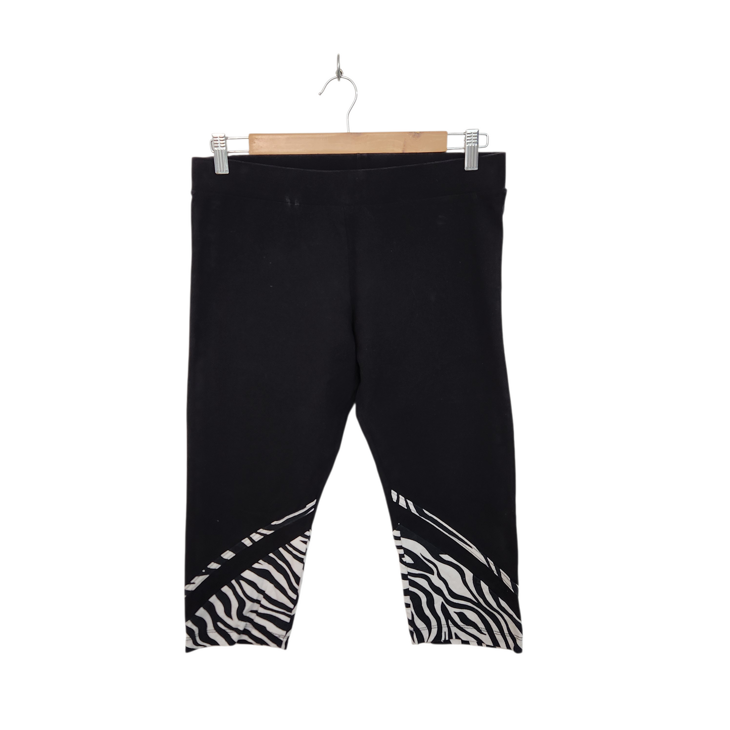 BANANA | טייץ 7/8 צבע שחור | לאישה מידה XL