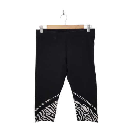 BANANA | טייץ 7/8 צבע שחור | לאישה מידה XL