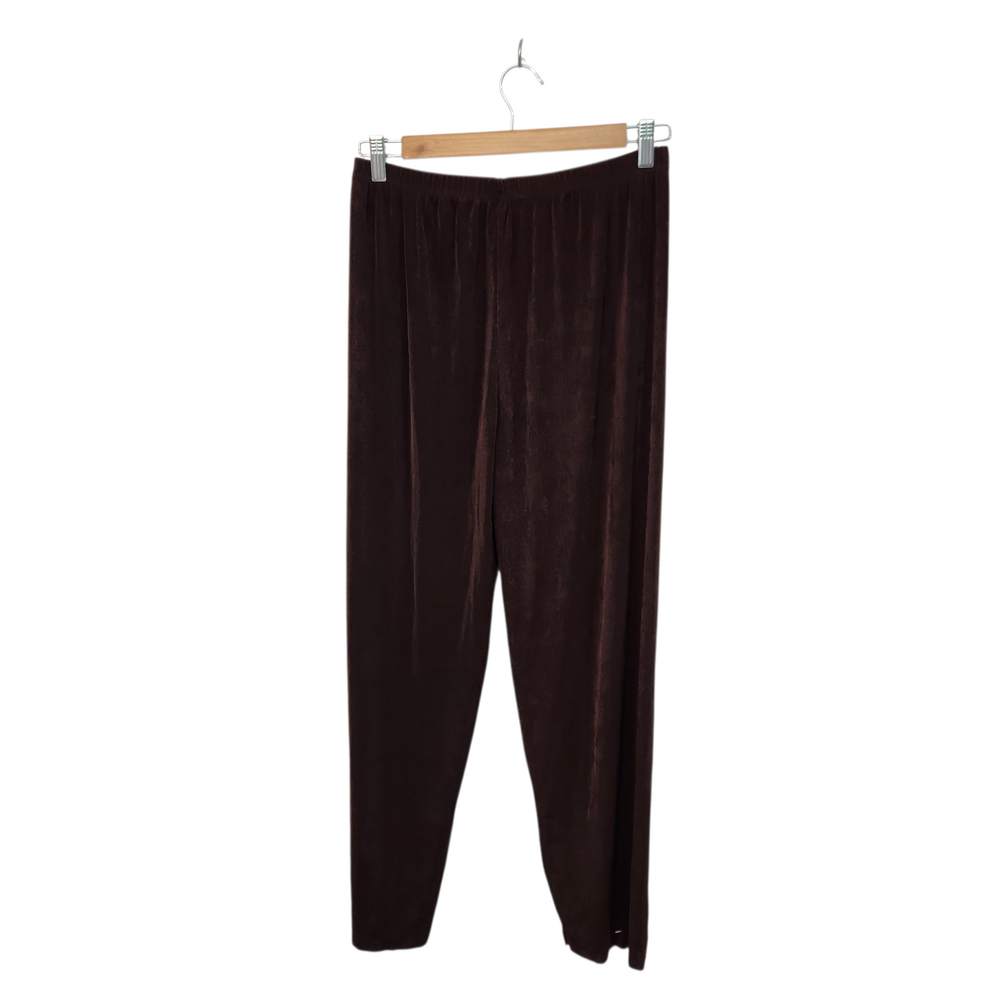 מכנסי וינטג' דקים נעימים צבע חום | לאישה מידה L/XL