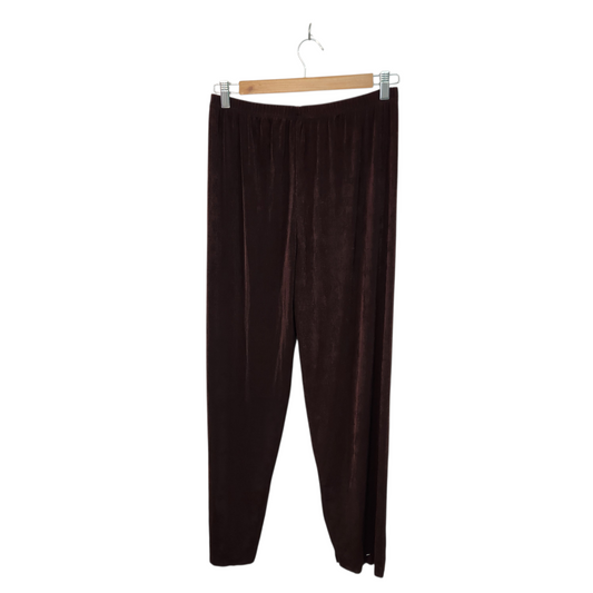 מכנסי וינטג' דקים נעימים צבע חום | לאישה מידה L/XL