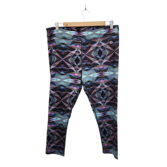 DELTA | טייץ עם הדפס גיאומטרי | לאישה מידה XL