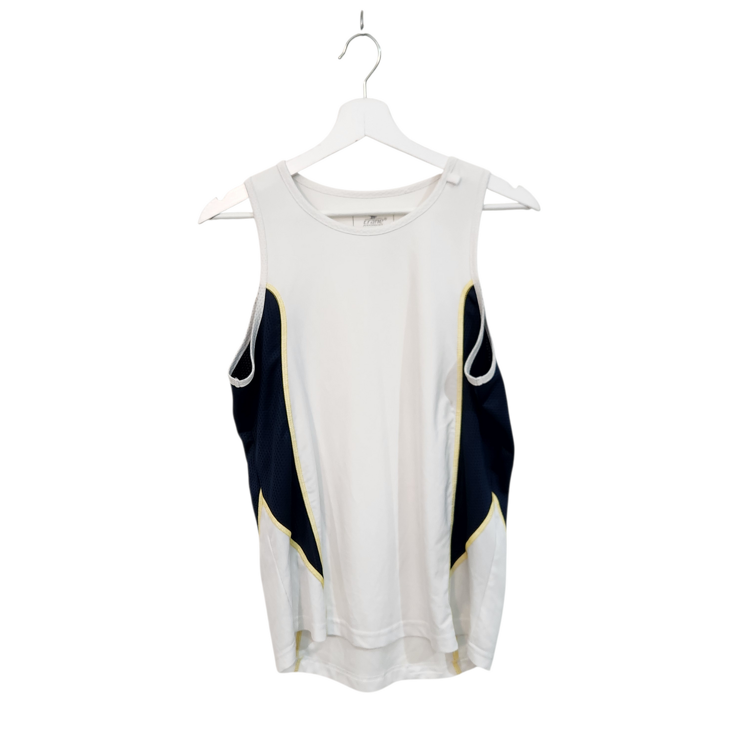 CRANE | גופיית ספורט לגבר צבע לבן | מידה M