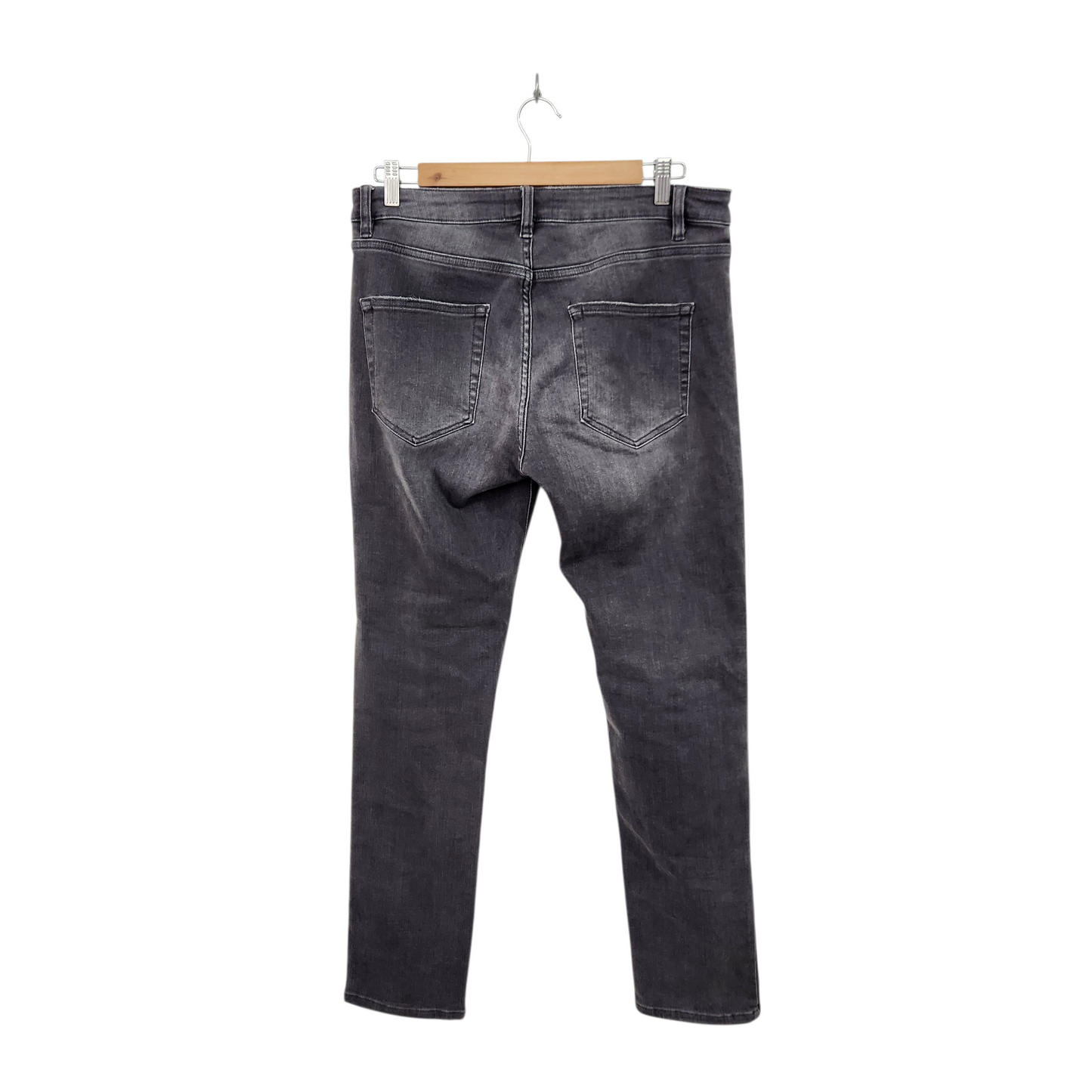 FOX SLIM | ג'ינס סלים צבע אפור | לגבר מידה 32 אינץ' | 42 מידה אירופאית