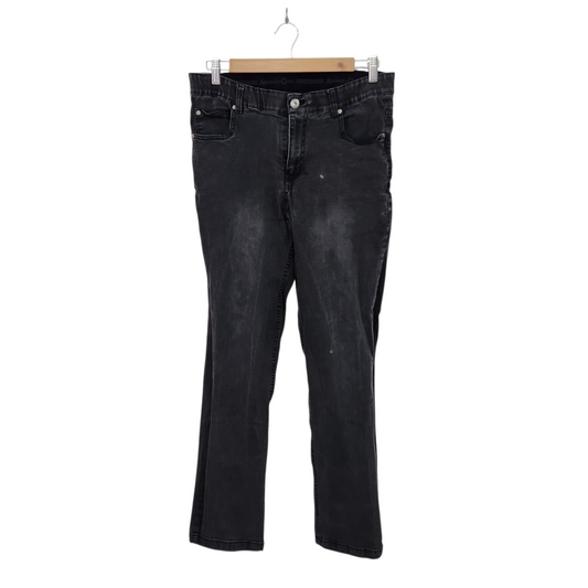 ALESSANDRO GOTTI | ג'ינס סקיני צבע שחור אפרפר | לגבר מידה 32 אינץ | 42 אירופאית