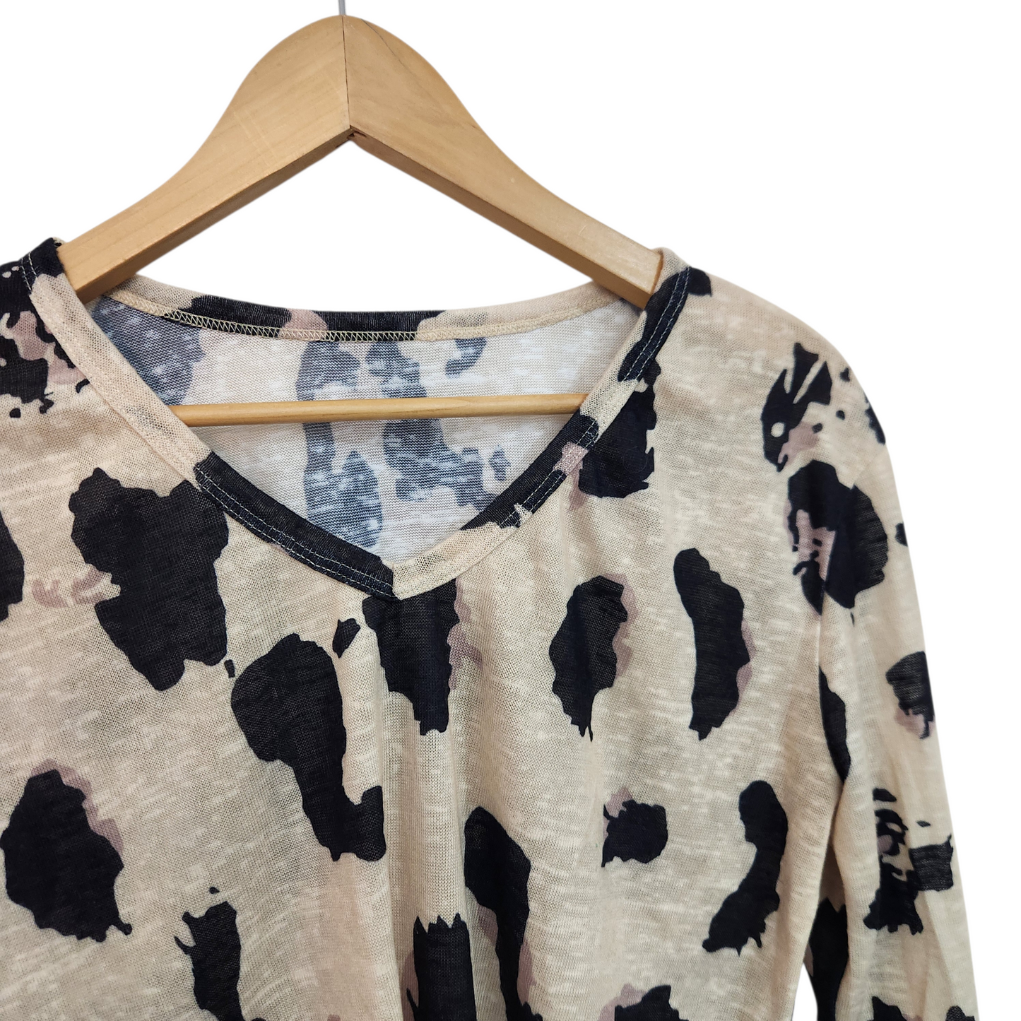 חולצה ארוכה דקה | לאישה מידה XL