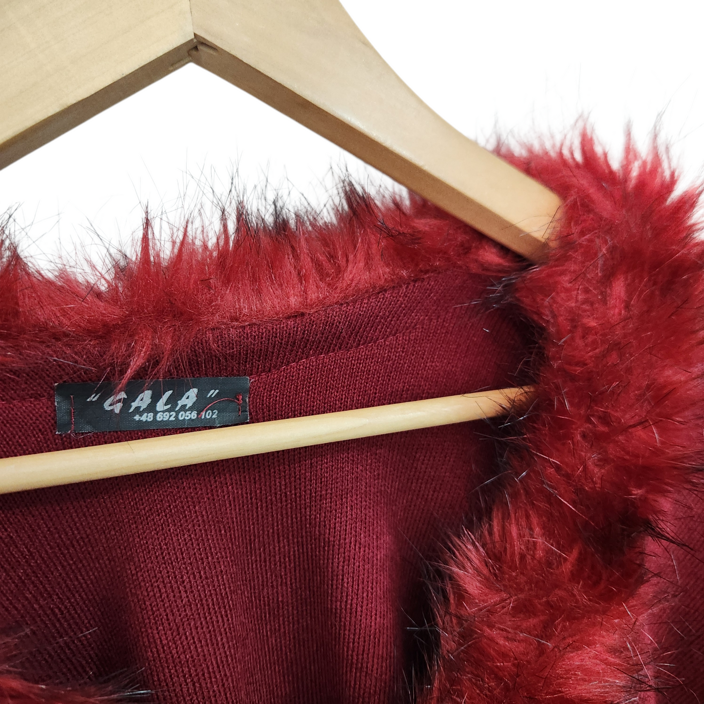 GALA | עליונית ויטג' צבע אדום בורדו | לאישה מידה L-XXL