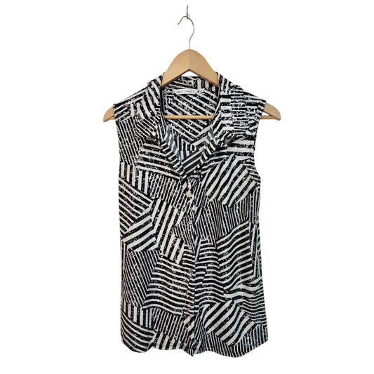 EMILY DANIELS | גופיה מעוצבת נוצצת | לאישה מידה XL